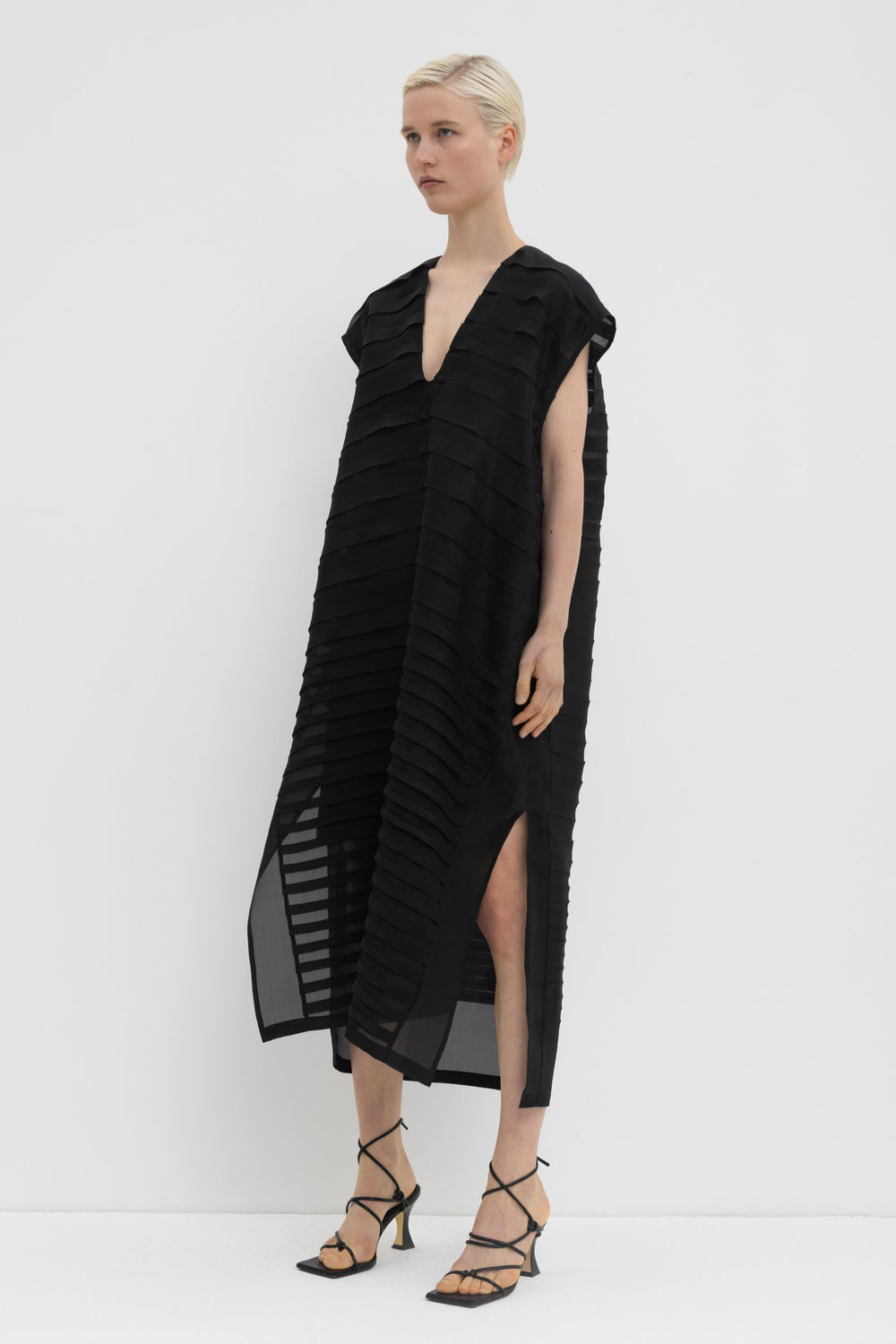 Deralo Silk Organza Dress
