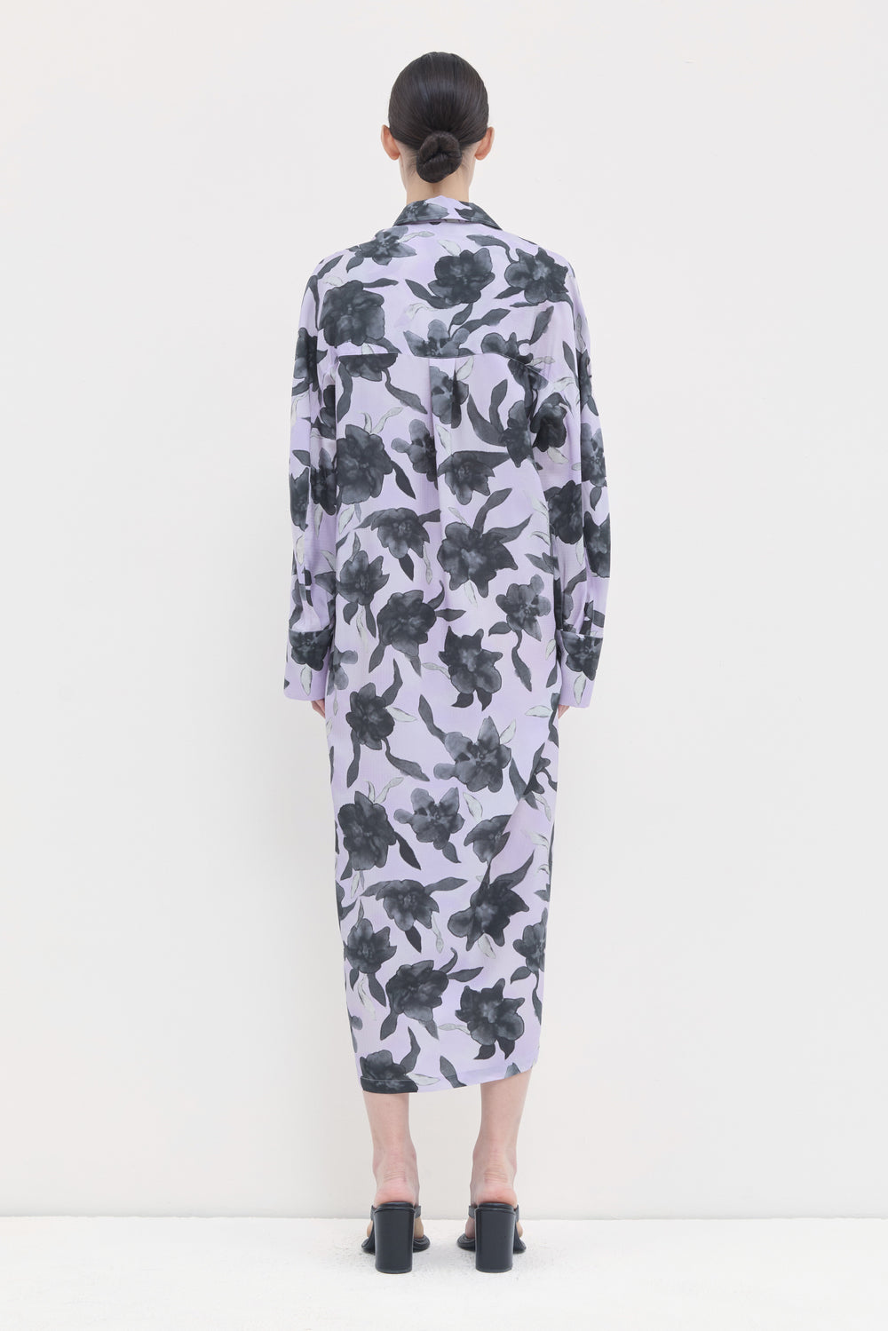 Diola Printed Shirt Dress