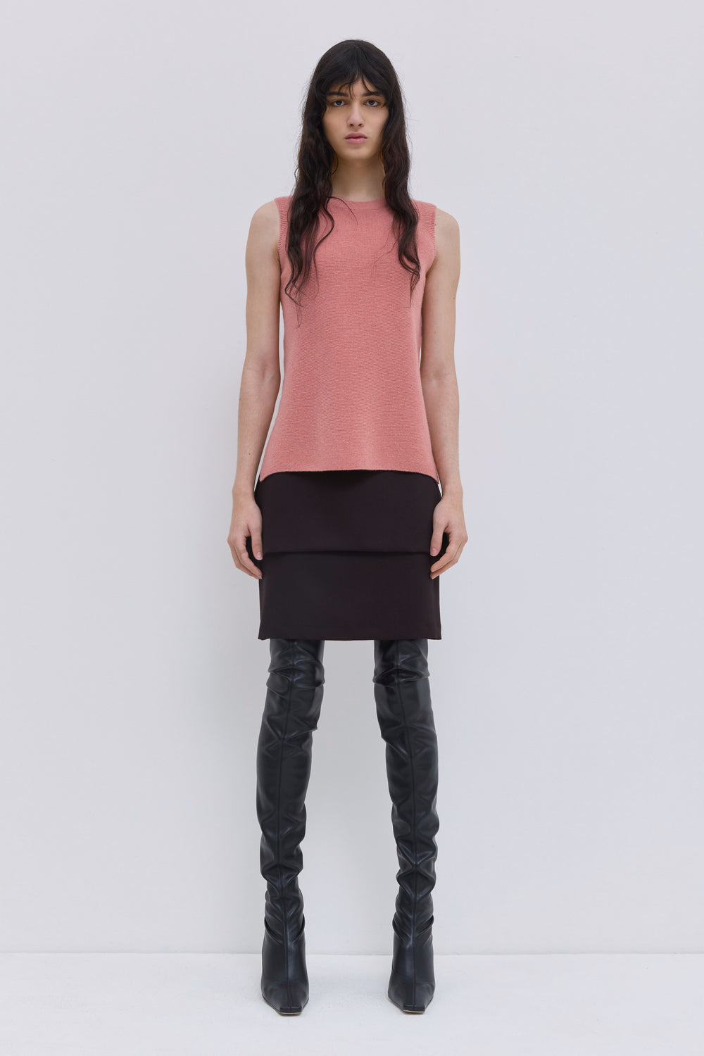 Kazeen Sleeveless Knit Top