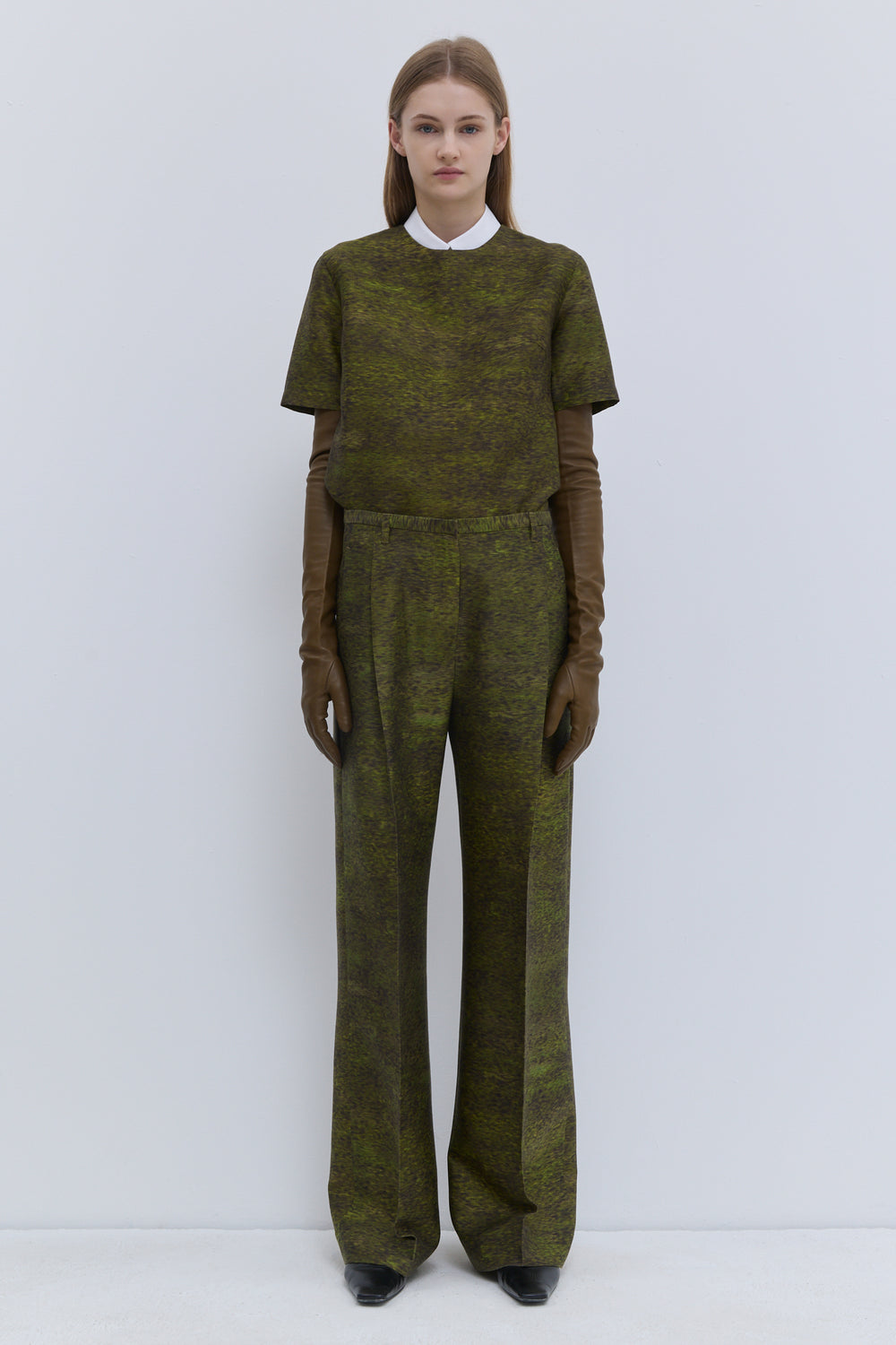 Pamira Low-Waist Wide-Leg Trousers