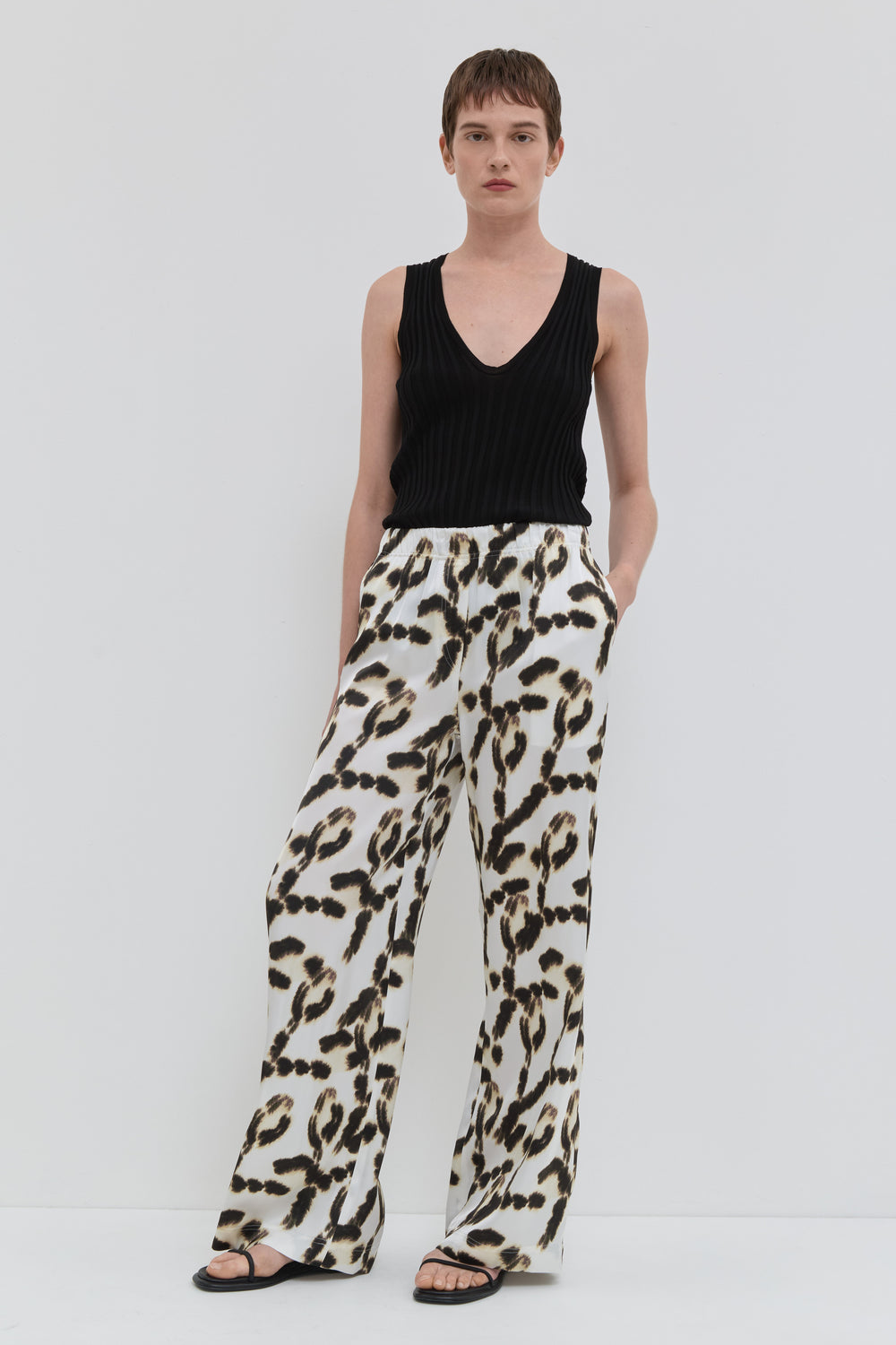 Pitola Wide-Leg Trousers