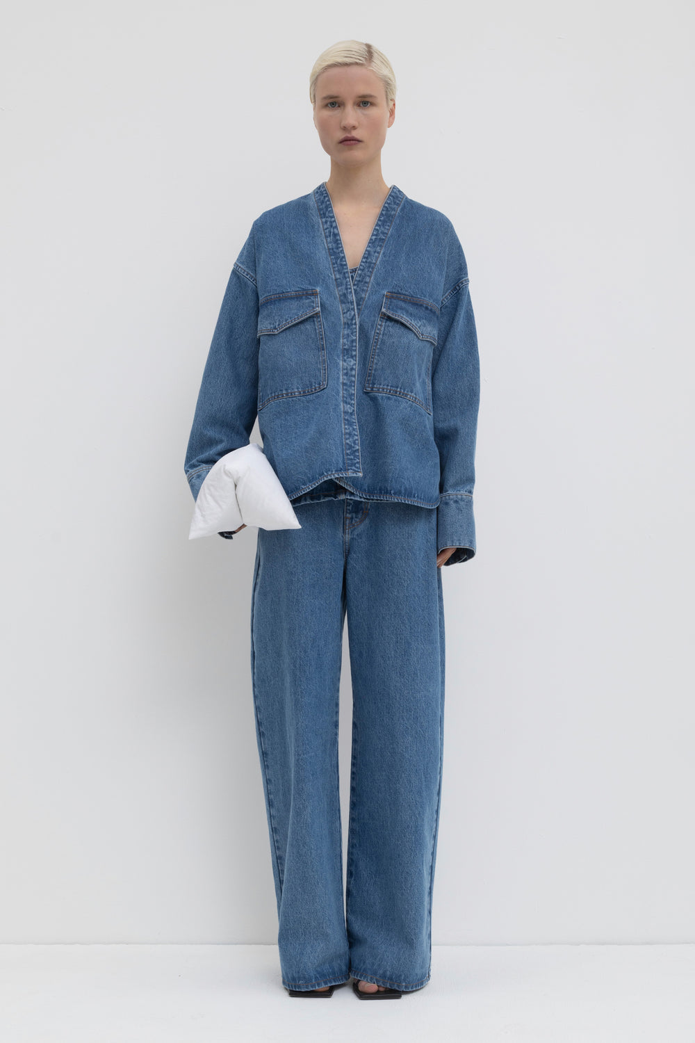 Tarosa Denim Top