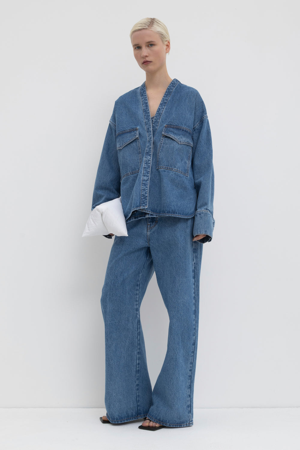 Tarosa Denim Top