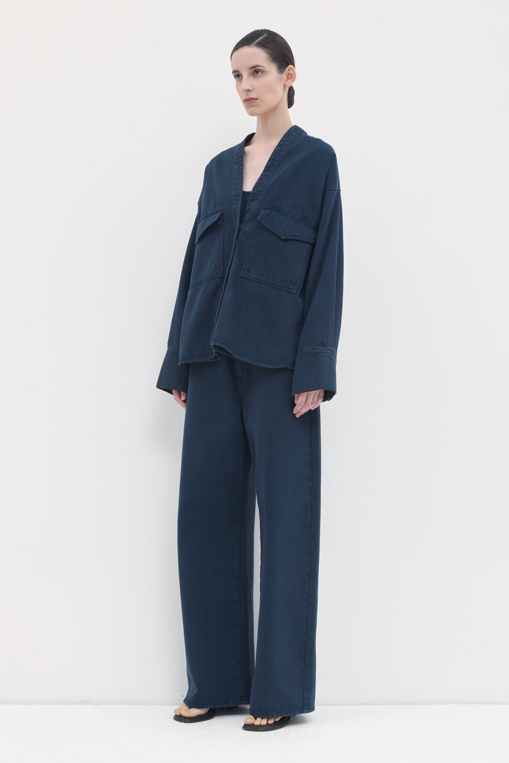 Tarosa Denim Top