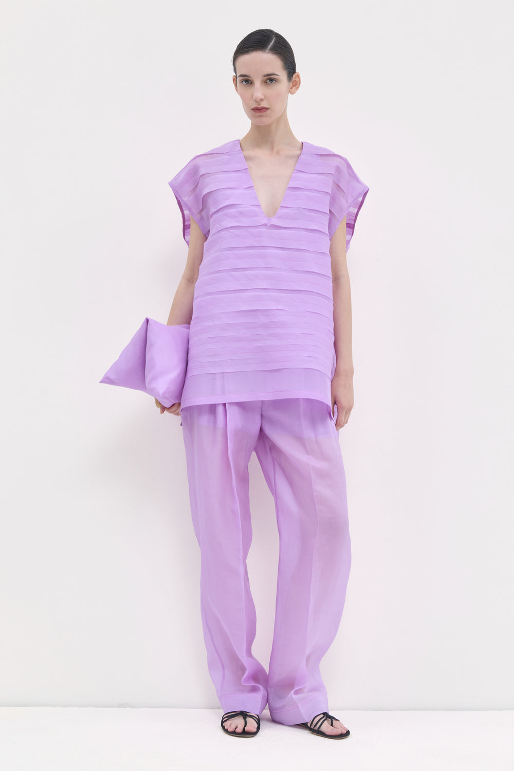 Tiruso Silk Organza Top