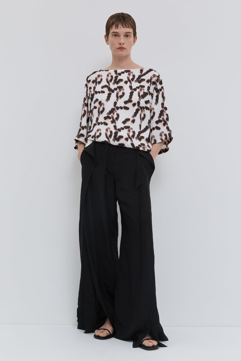 Tuli Boat Neck Top
