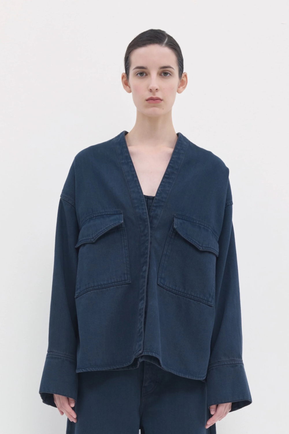 Tarosa Denim Top